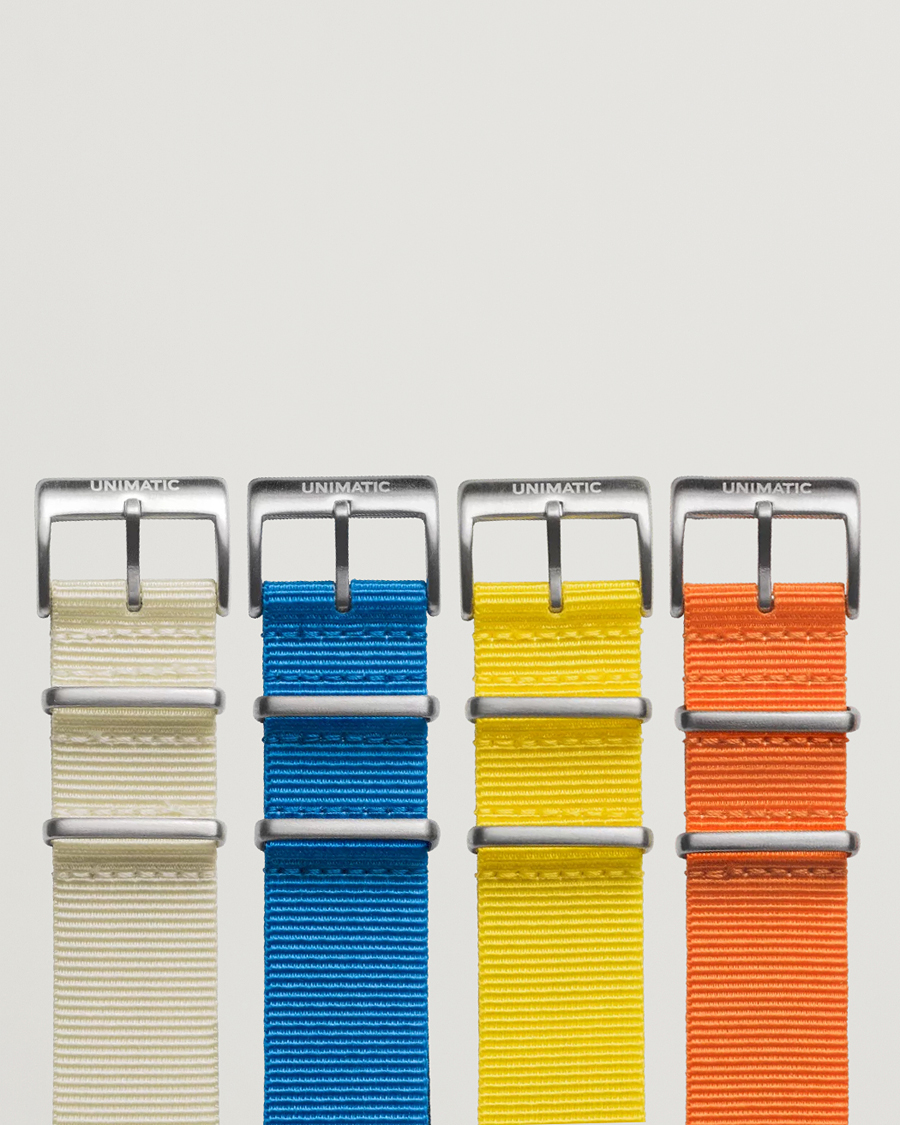 Mies | Kellonrannekkeet | UNIMATIC | Bold Nato Steel 22mm Strap Set Multi