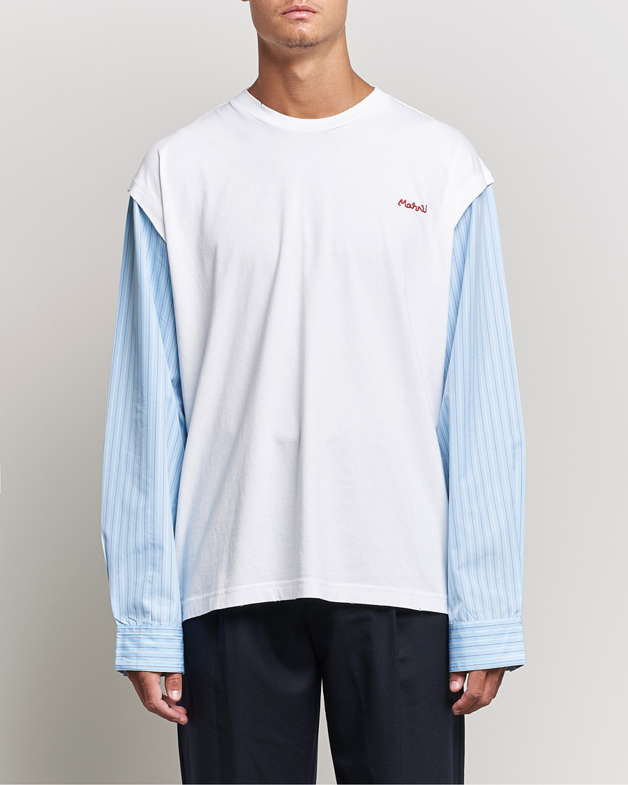 Mies | T-paidat | Marni | Shirt Sleeve T-Shirt White