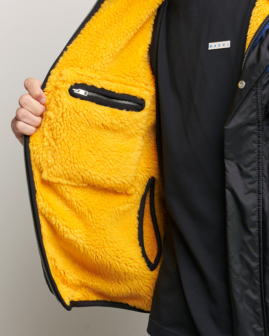 Mies | Takit | Marni | Reversible Tech Jacket Navy