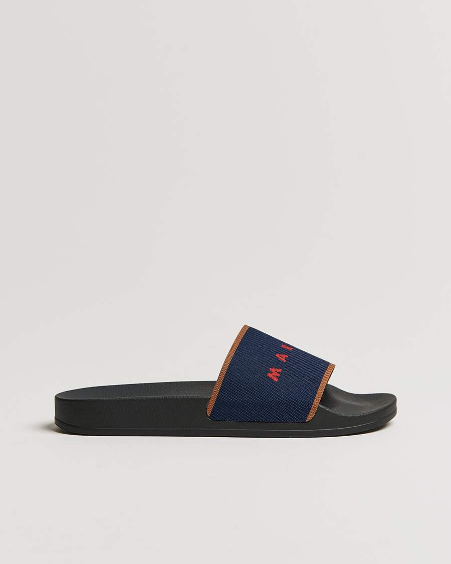 Mies | Sandaalit ja tohvelit | Marni | Knit Slides Navy