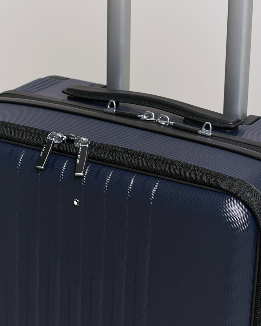 Mies | Laukut | Montblanc | Trolley Cabin w. Pocket 4 Wheels Blue