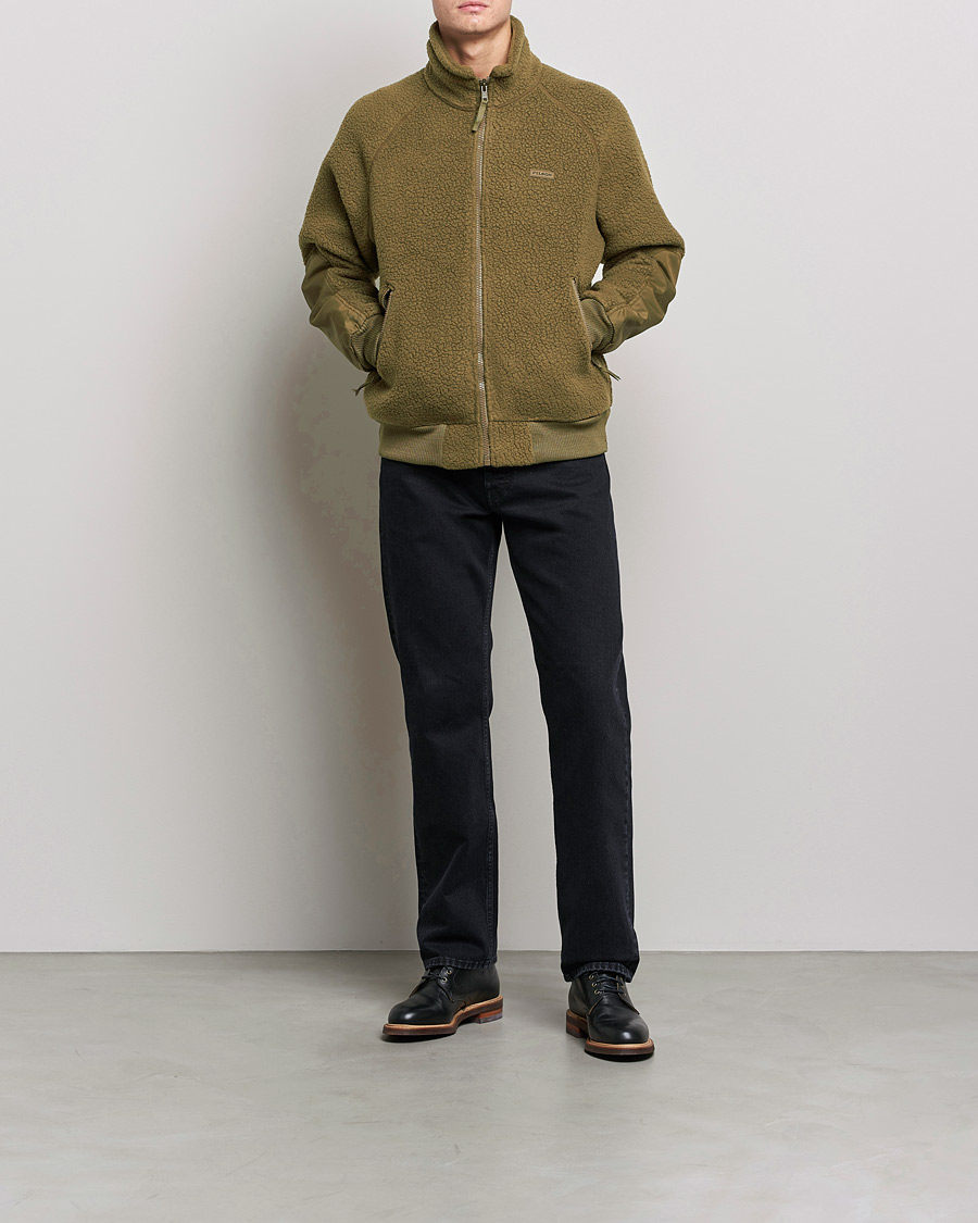 Mies | Puserot | Filson | Sherpa Fleece Jacket Marsh Olive