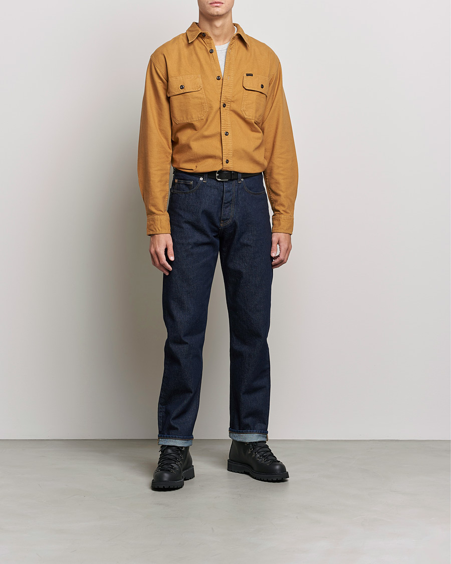 Mies | Flanellipaidat | Filson | Field Flannel Shirt Nubuck Tan