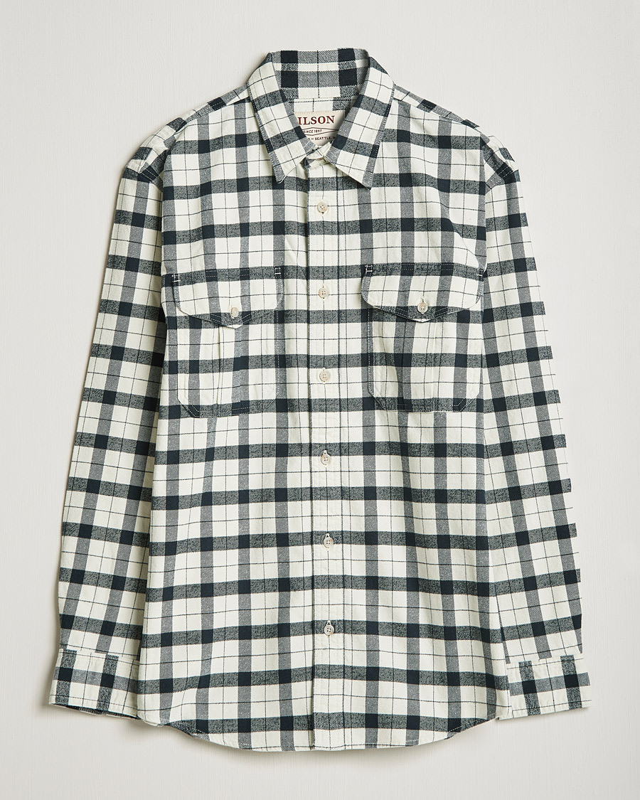 Mies | Kauluspaidat | Filson | Alaskan Guide Shirt Cream Black