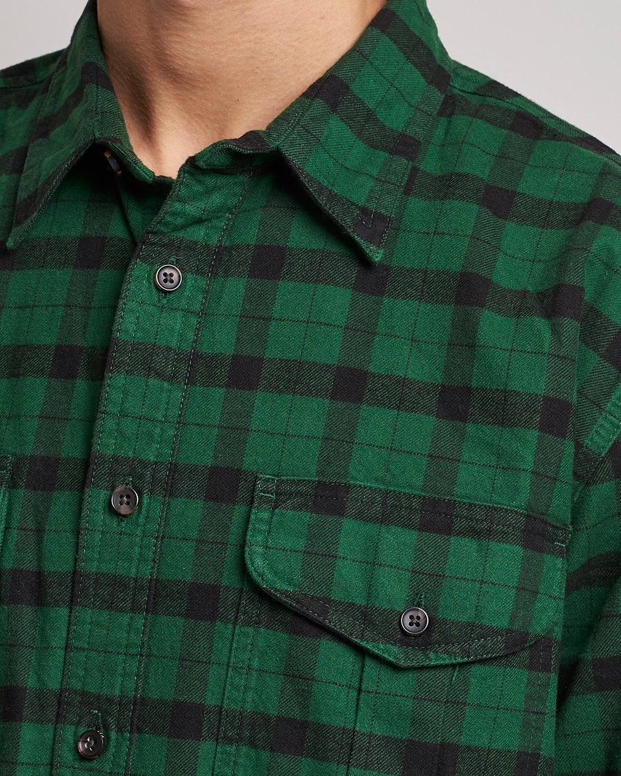 Mies | Kauluspaidat | Filson | Alaskan Guide Shirt Bottle Green Black