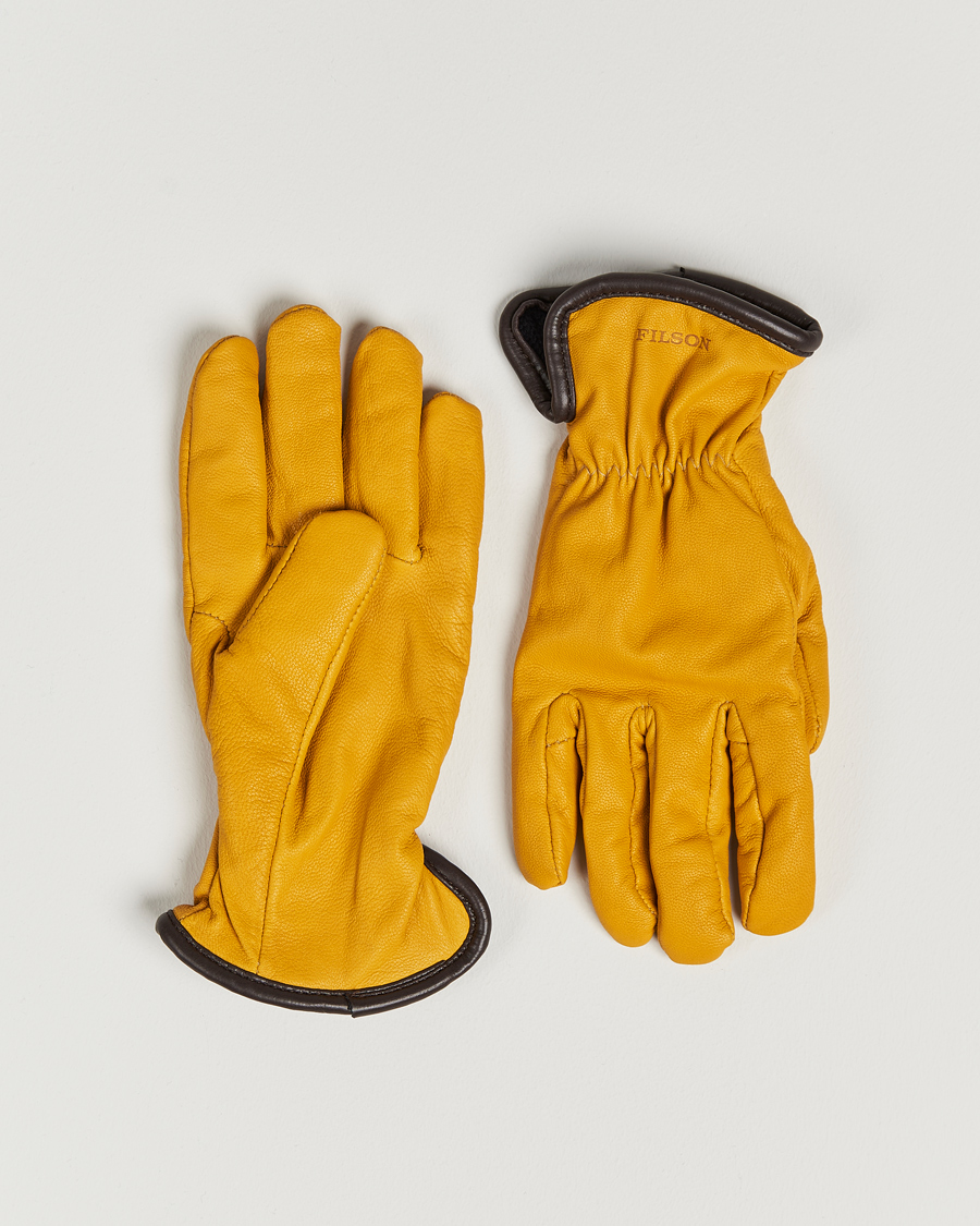 Mies | Filson Original Lined Goatskin Gloves Tan | Filson | Original Lined Goatskin Gloves Tan