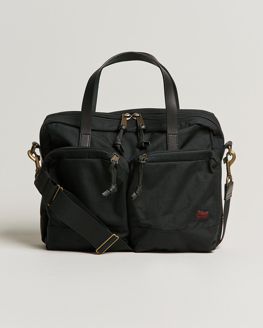 Mies | Filson Dryden Cordura Nylon Briefcase Dark Navy | Filson | Dryden Cordura Nylon Briefcase Dark Navy