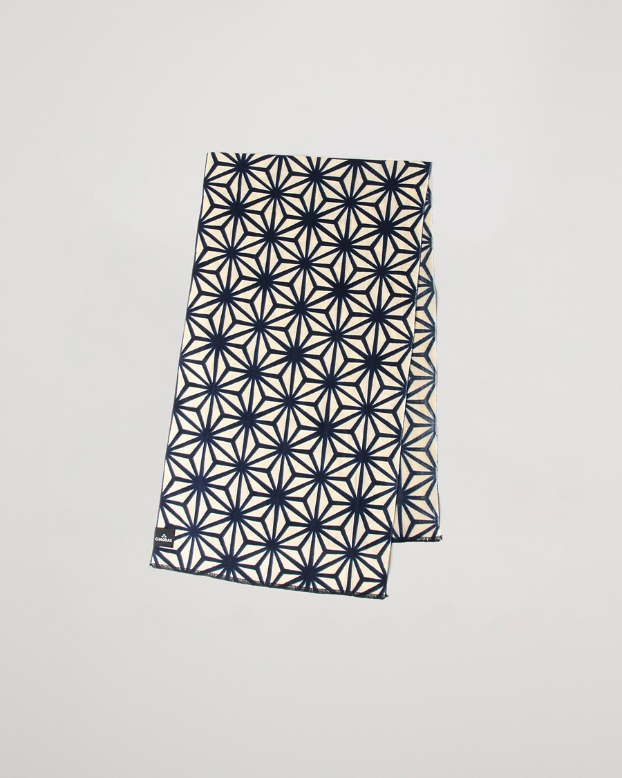 Mies | Beams Japan Chaoras Hand Towel White/Navy | Beams Japan | Chaoras Hand Towel White/Navy