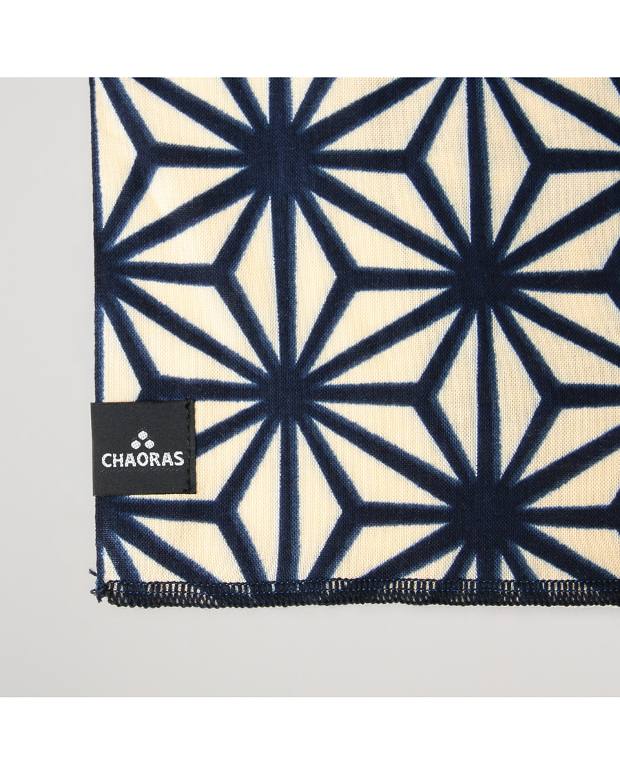 Mies | Beams Japan Chaoras Hand Towel White/Navy | Beams Japan | Chaoras Hand Towel White/Navy