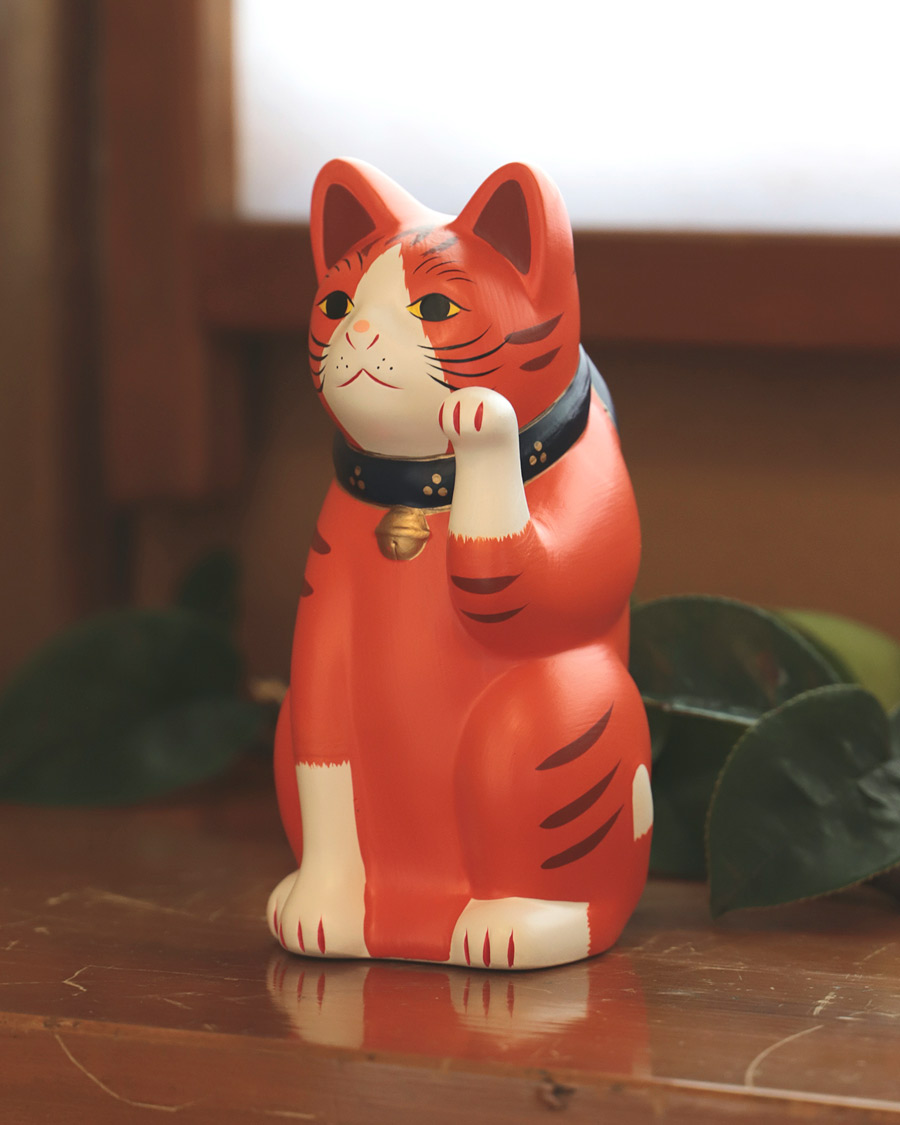 Mies | Kotiin | Beams Japan | Chugai Toen Fortune Cat Orange
