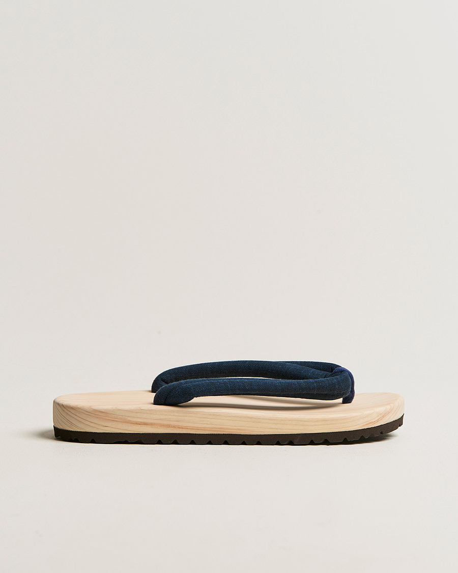 Mies | Beams Japan | Beams Japan | Wooden Geta Sandals Navy