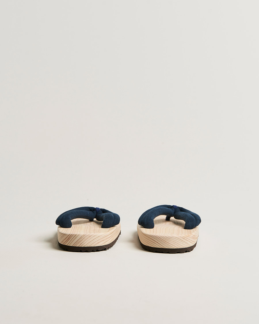 Mies | Sandaalit ja tohvelit | Beams Japan | Wooden Geta Sandals Navy