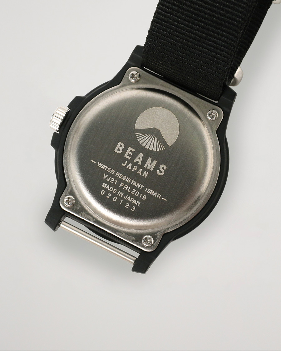 Mies | Kellot | Beams Japan | Kanji Wrist Watch Black