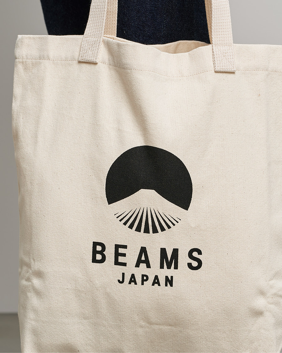 Mies | Beams Japan x Evergreen Works Tote Bag White/Black | Beams Japan | x Evergreen Works Tote Bag White/Black