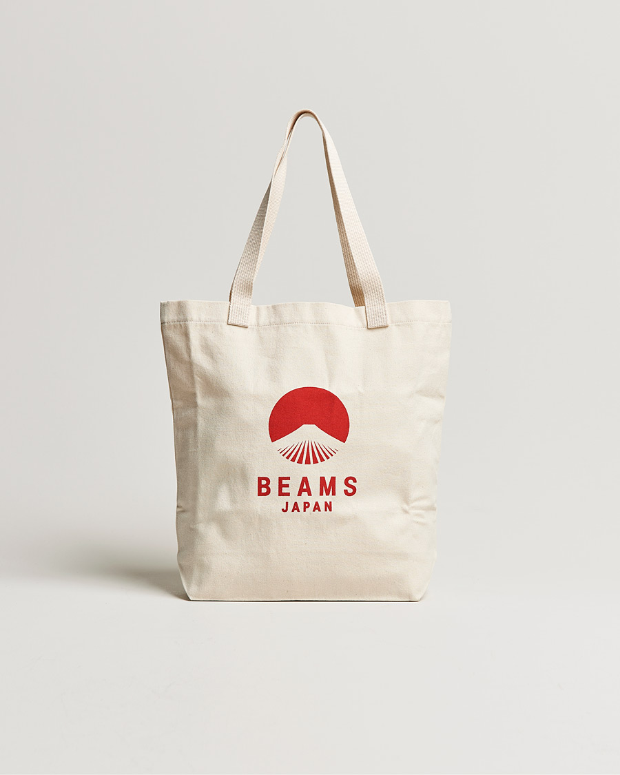 Mies | Laukut | Beams Japan | x Evergreen Works Tote Bag White/Red