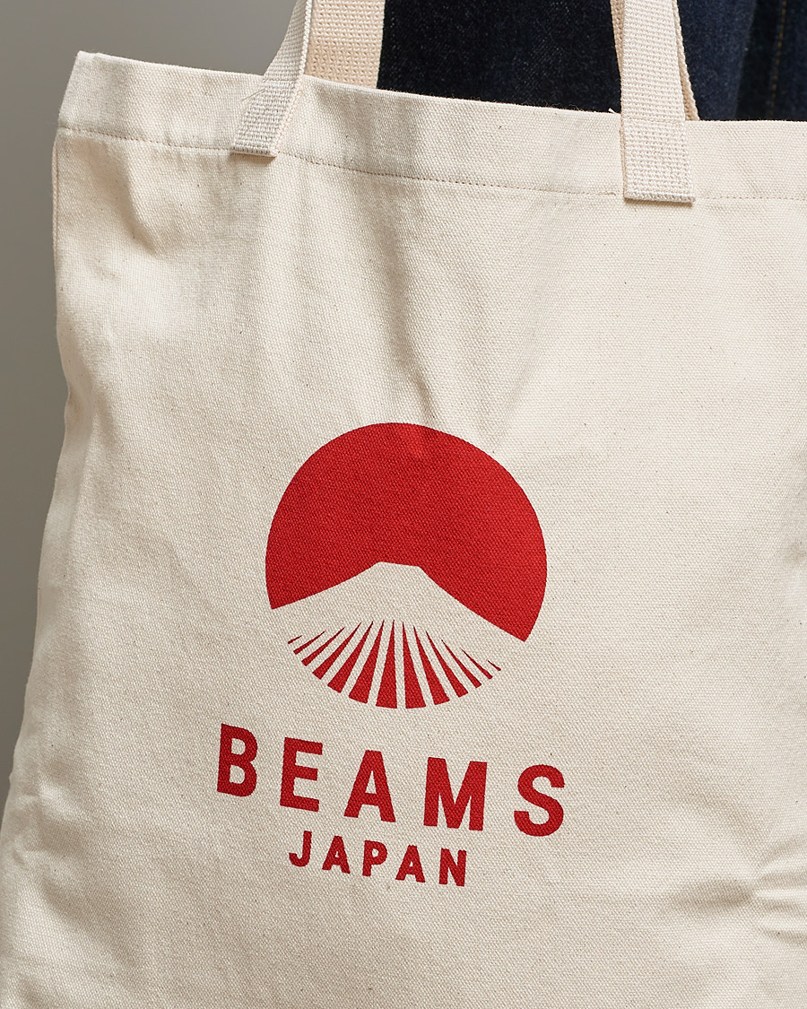 Mies | Laukut | Beams Japan | x Evergreen Works Tote Bag White/Red