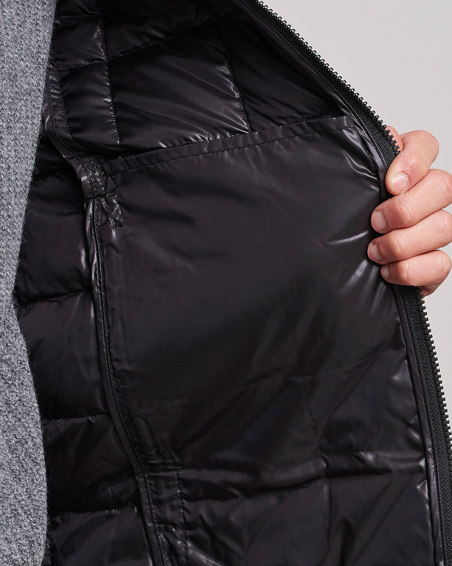 Mies | Ulkoliivit | TAION | High Neck Full Zip Lightweight Down Vest Black