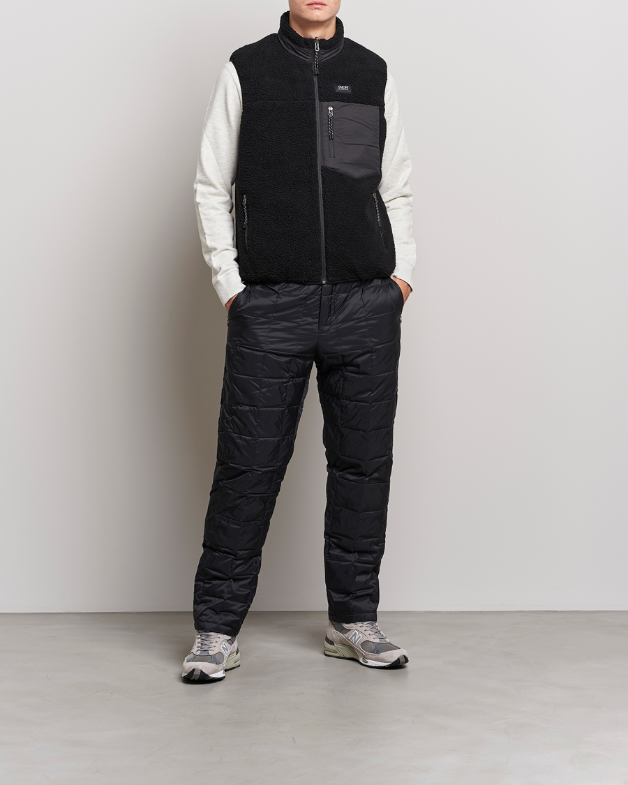 Mies | Housut | TAION | Regular Straight Down Pants Black
