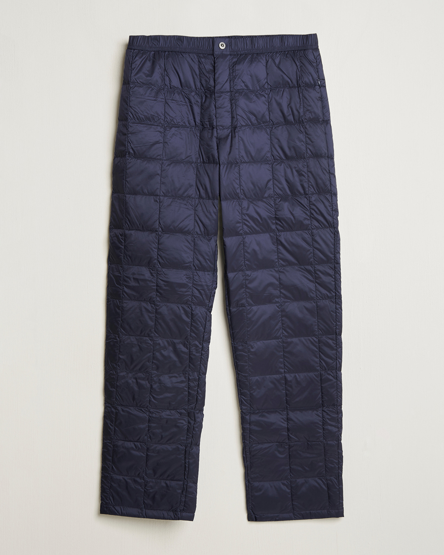 Mies | Housut | TAION | Regular Straight Down Pants Navy