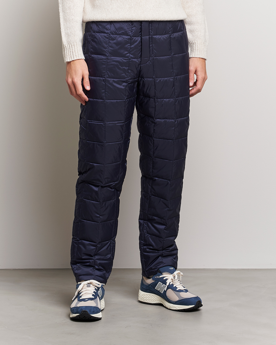 Mies | Housut | TAION | Regular Straight Down Pants Navy