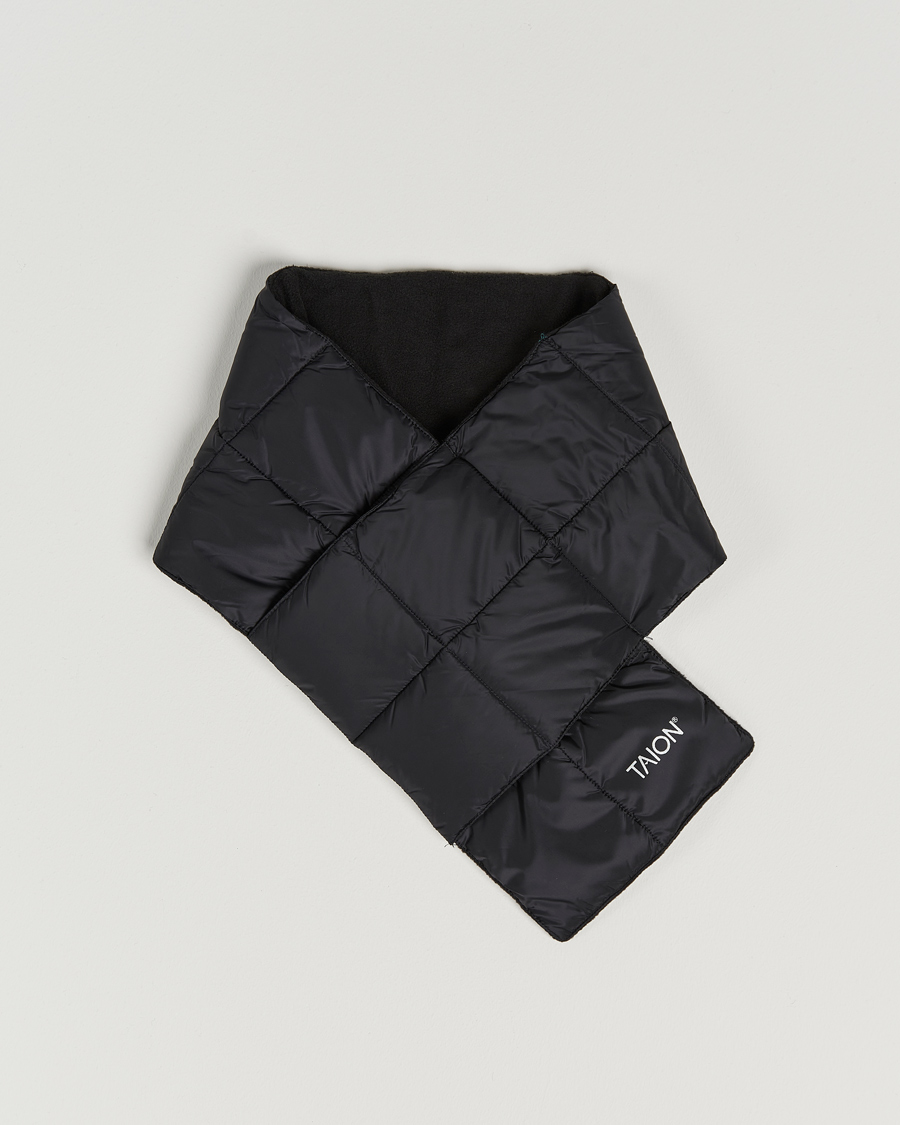 Mies | TAION Basic Down Scarf Black | TAION | Basic Down Scarf Black