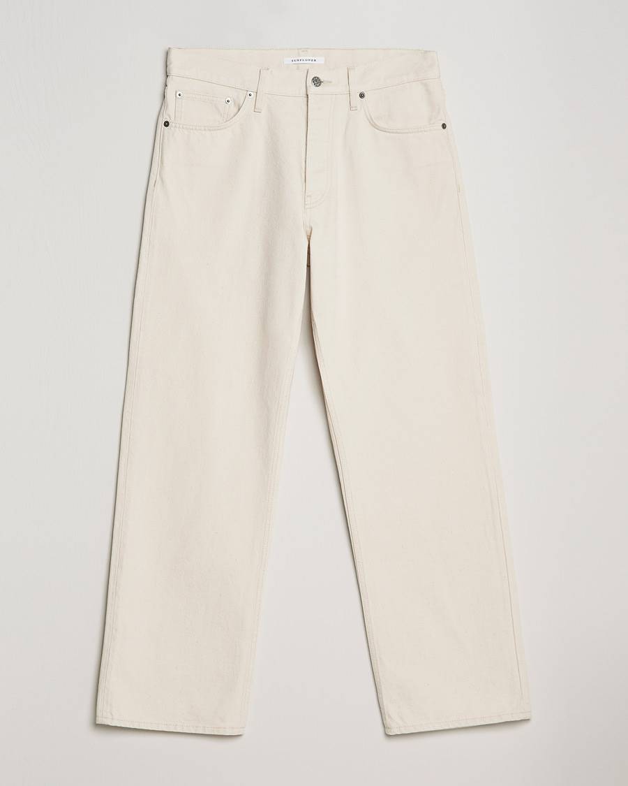 Mies | Farkut | Sunflower | Loose Jeans Ecru