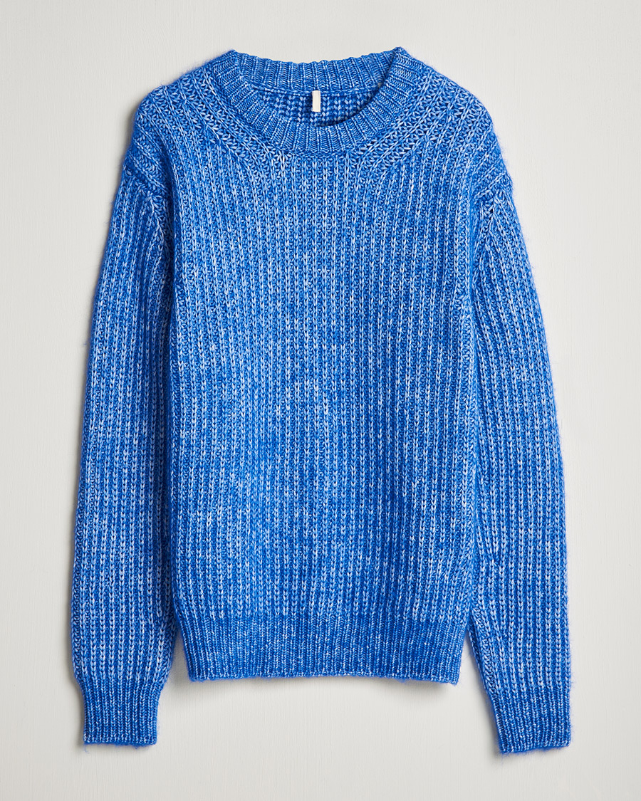 Mies | Puserot | Sunflower | Field Sweater Electric Blue