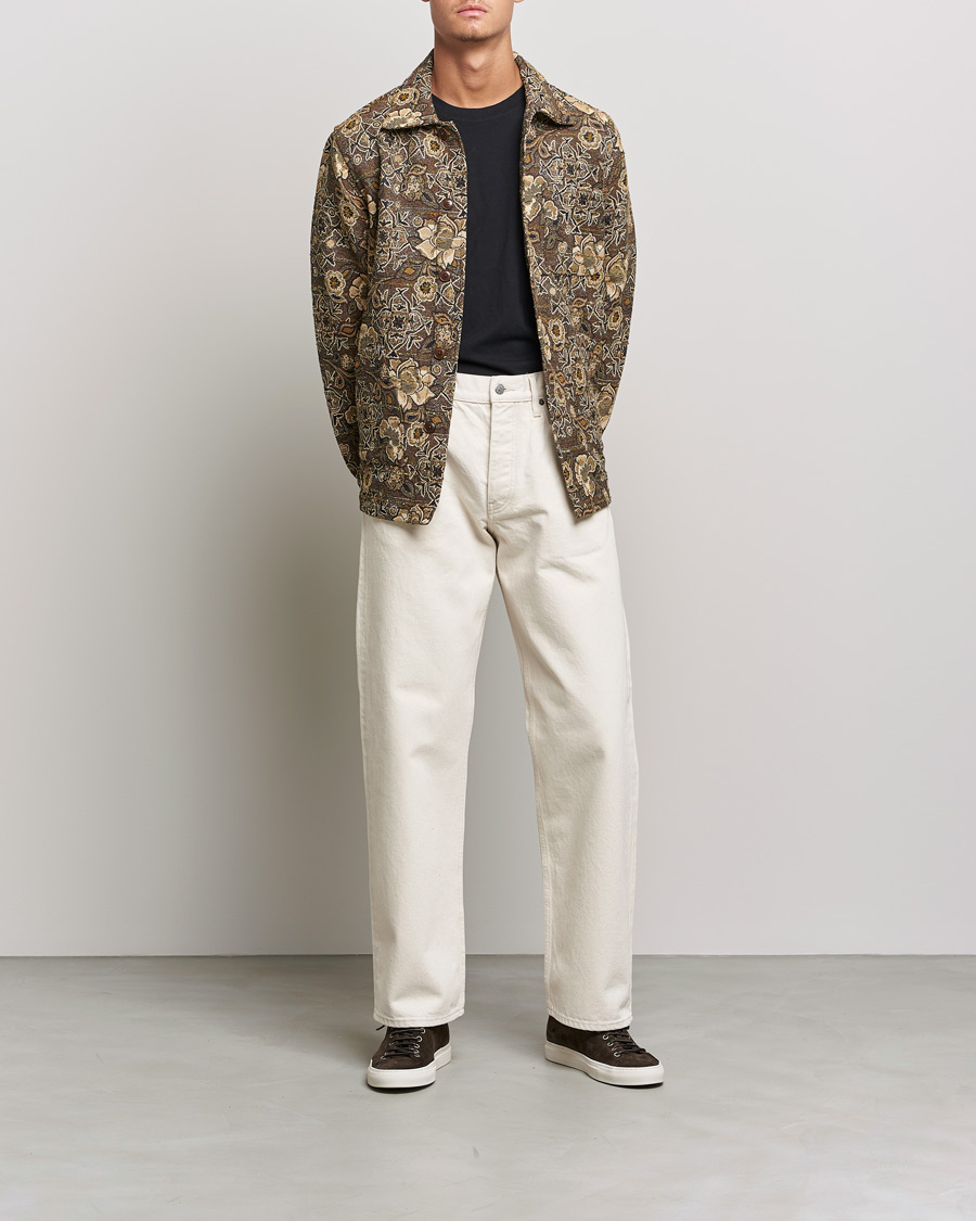 Mies | Takit | Sunflower | Jacquard Flower Jacket Brown