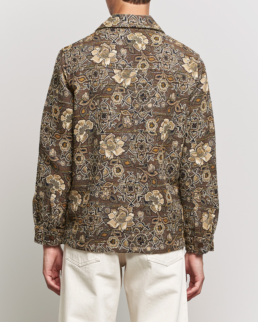 Mies | Takit | Sunflower | Jacquard Flower Jacket Brown