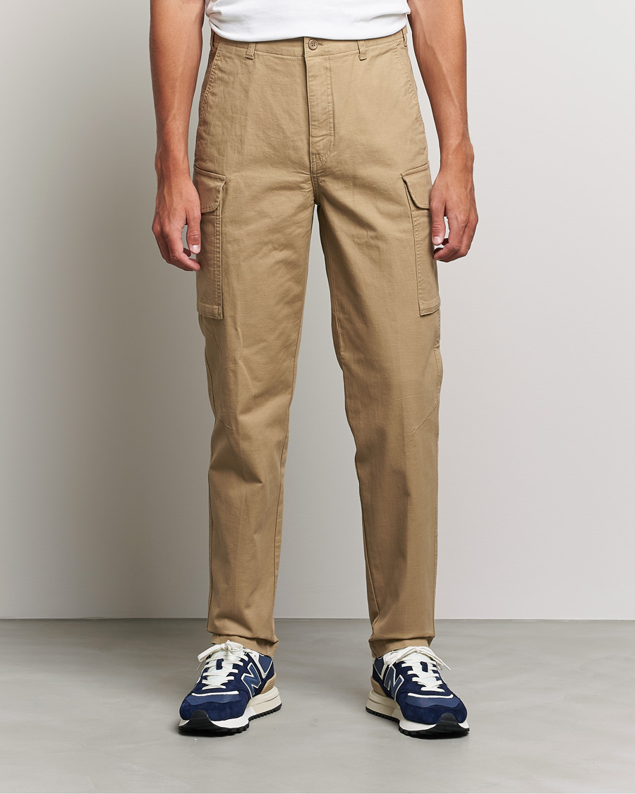 Mies | Dockers | Dockers | Tapered Cotton Cargo Pant Harvest Gold