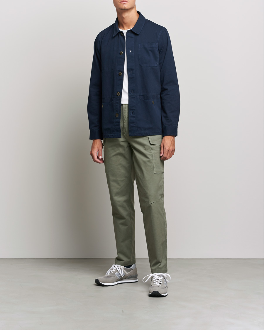 Mies | Housut | Dockers | Tapered Cotton Cargo Pant Olive