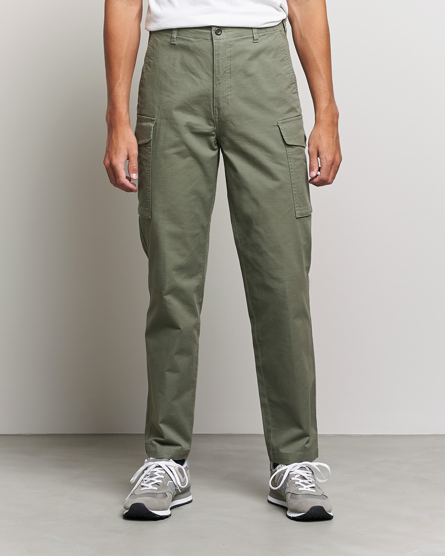 Mies | Housut | Dockers | Tapered Cotton Cargo Pant Olive