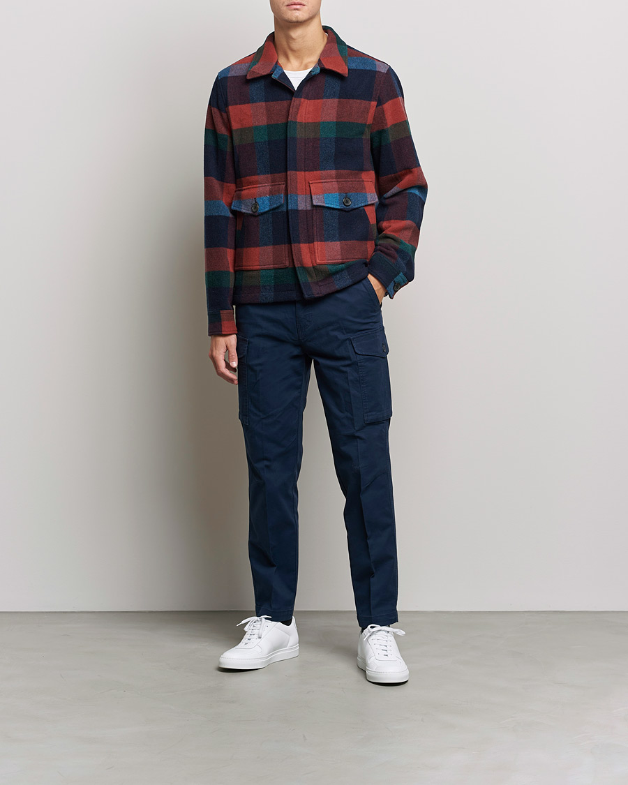 Mies | Housut | Dockers | Tapered Cotton Cargo Pant Navy