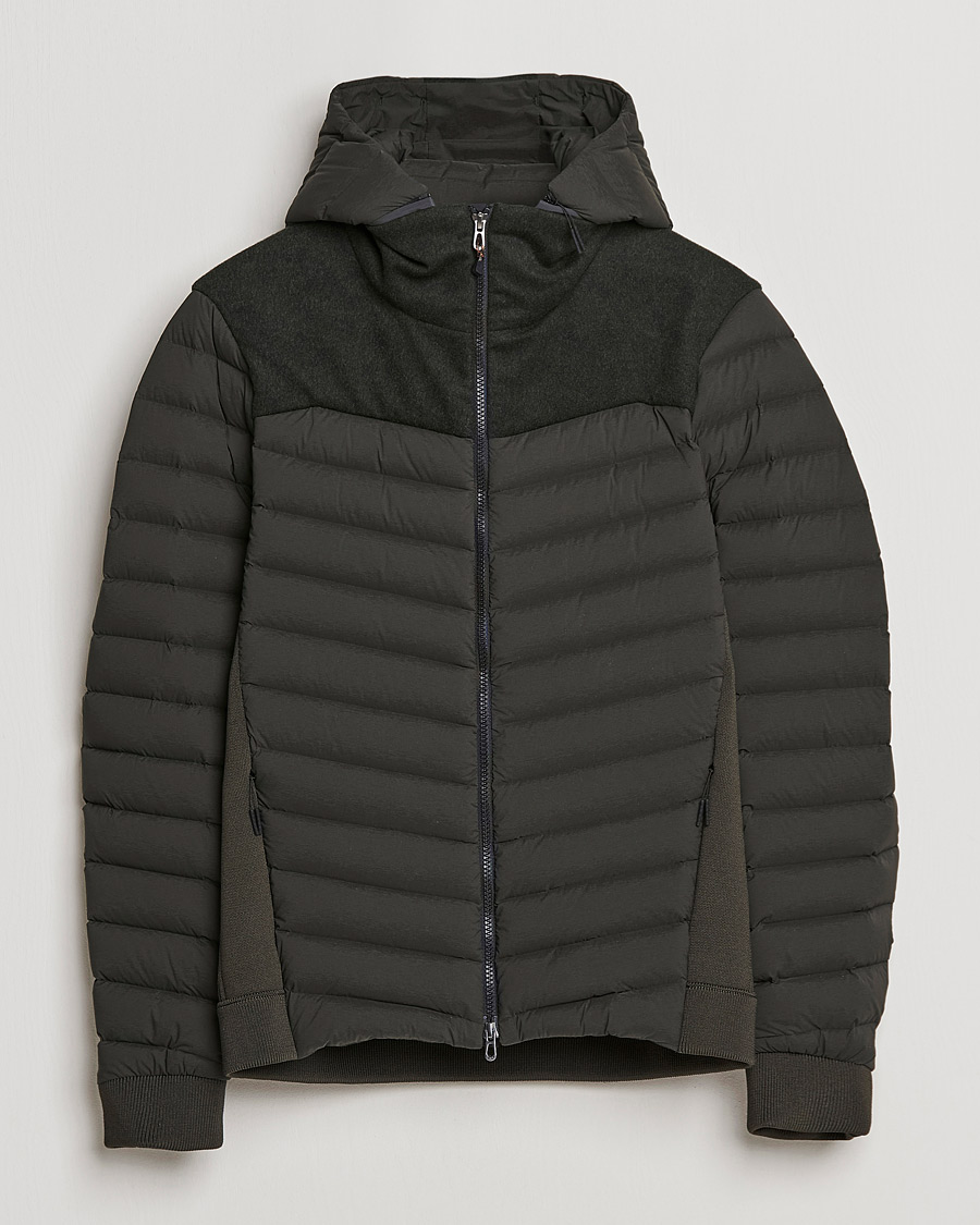 Mies | Takit | SEASE | Warmer Down Jacket Dark Green