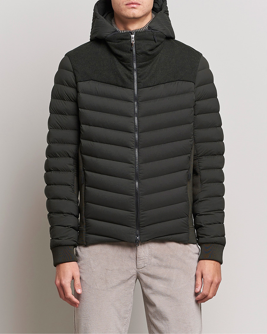 Mies | Takit | SEASE | Warmer Down Jacket Dark Green