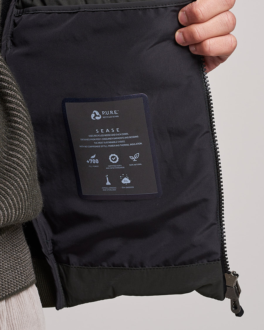 Mies | Takit | SEASE | Warmer Down Jacket Dark Green