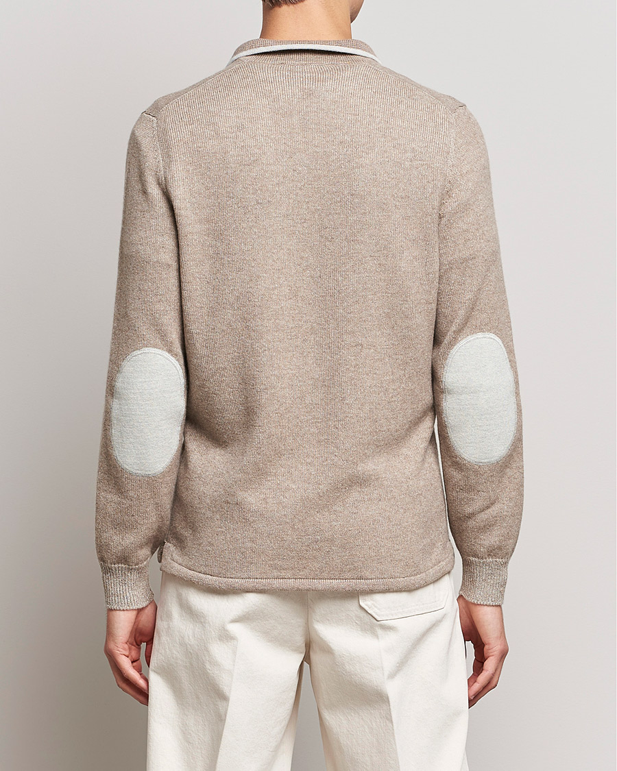 Mies | Puserot | SEASE | Ellen Cashmere Pullover Beige