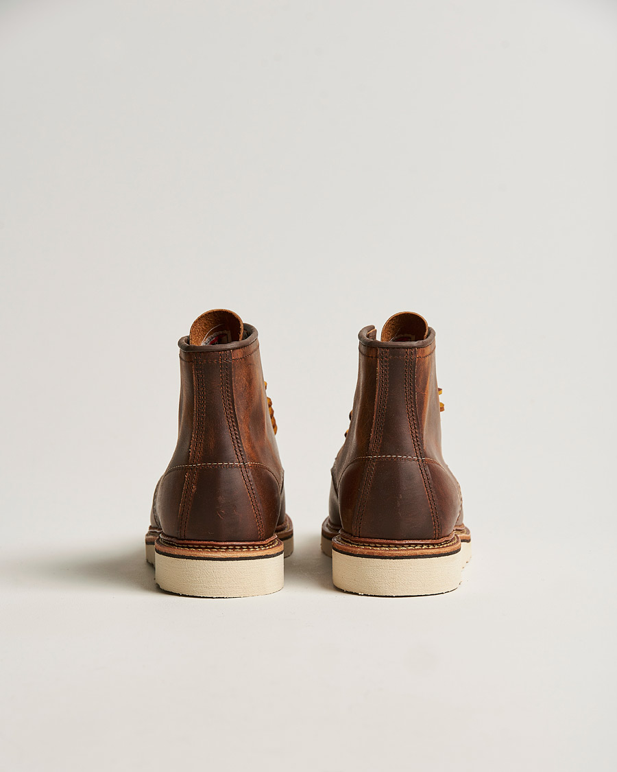 Mies | Nilkkurit | Red Wing Shoes | Moc Toe Boot Copper Rough/Though Leather