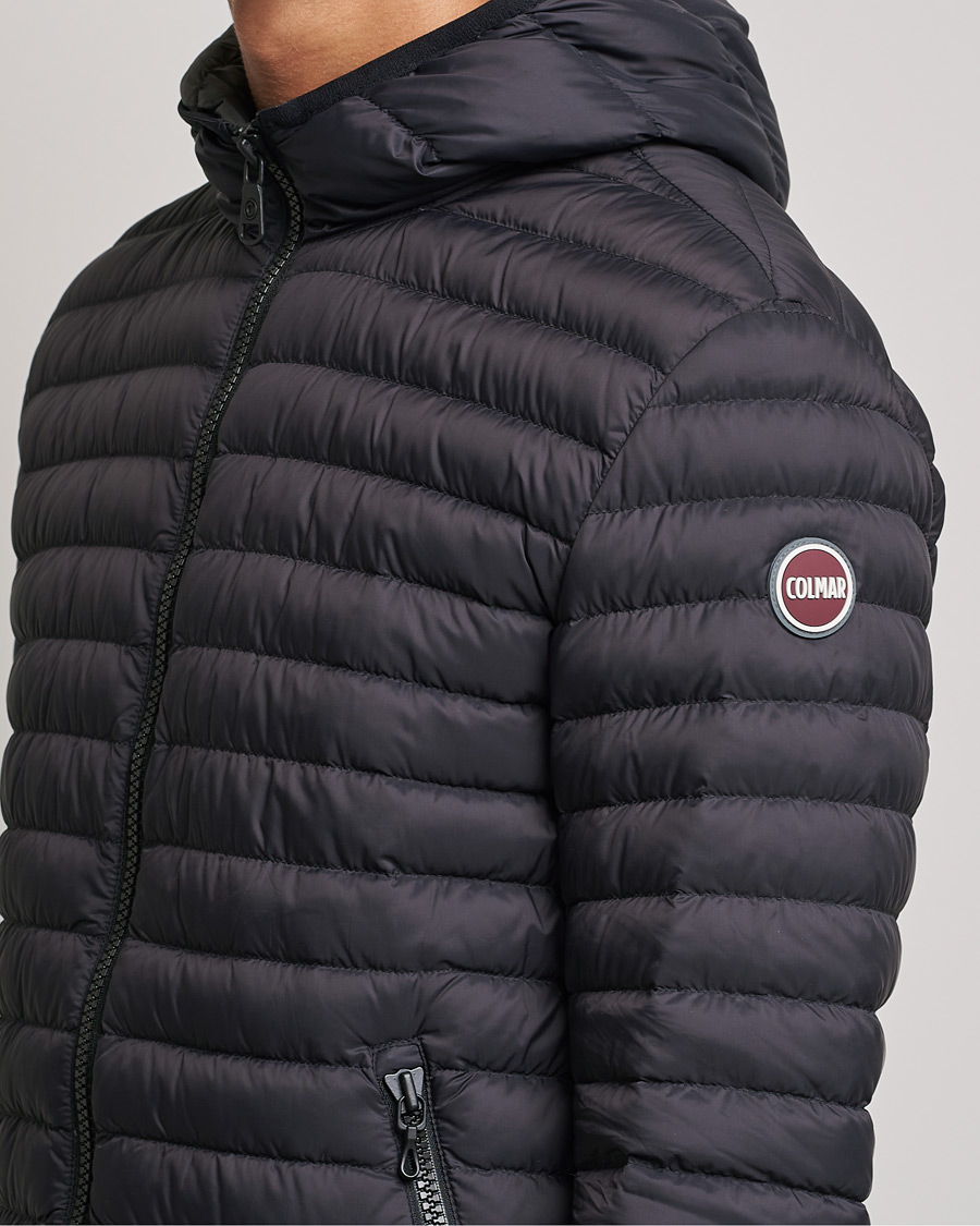 Mies | Takit | Colmar | Repunk Lightweight Down Hooded Jacket Black