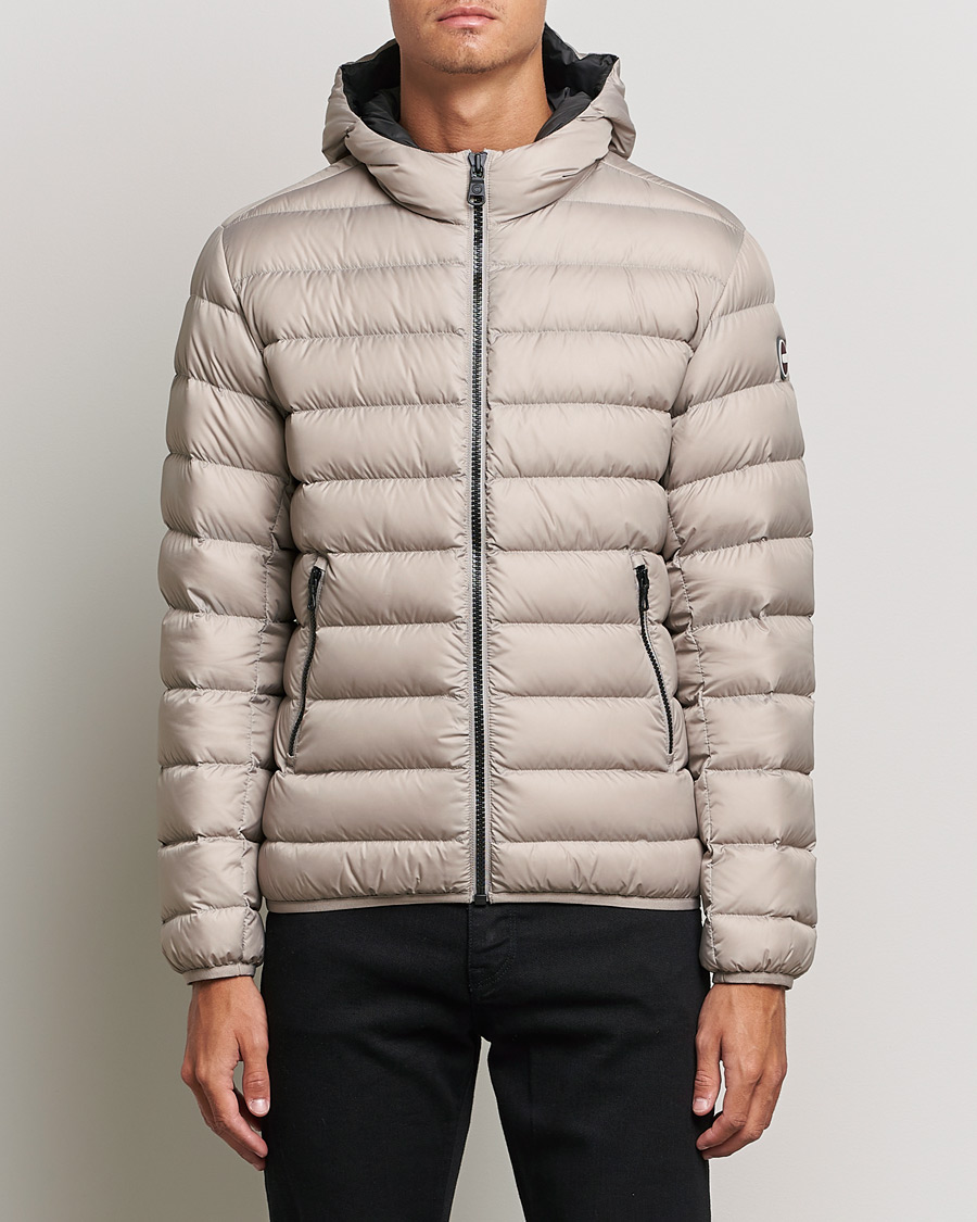 Mies | Takit | Colmar | Concrete Down Hooded Jacket Cookie