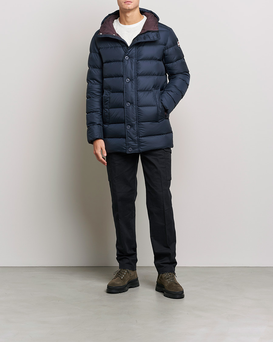 Mies | Takit | Colmar | Concrete Mid Down Parka Navy