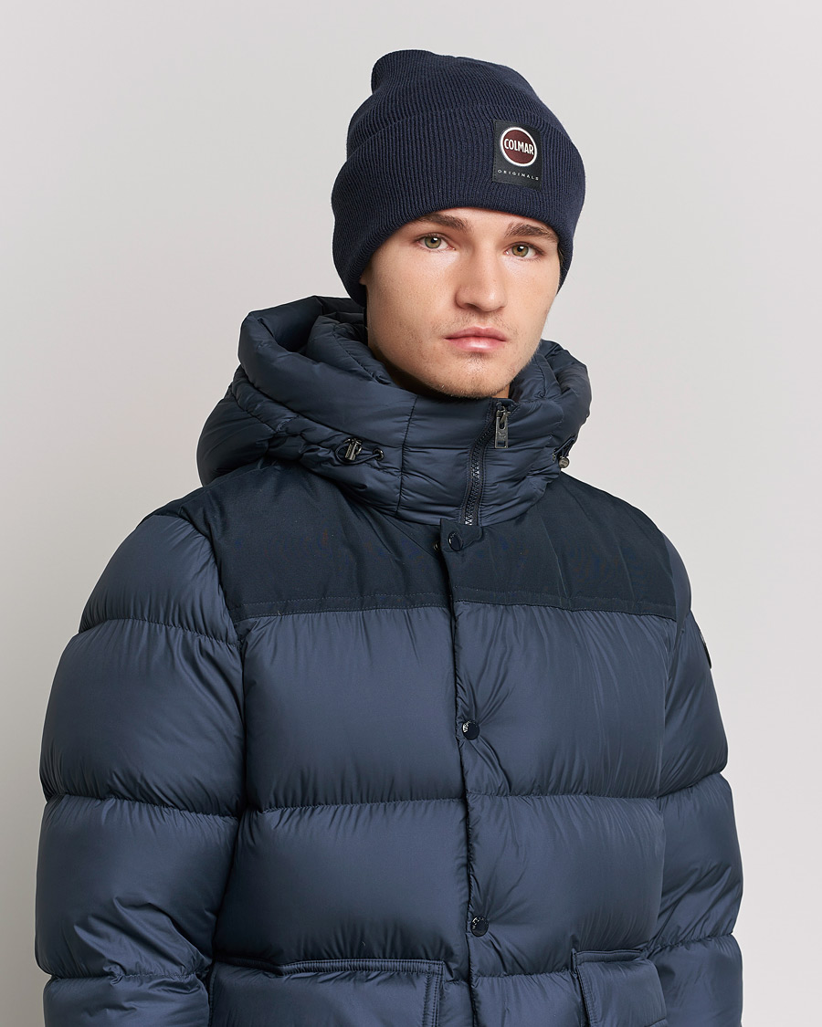 Mies | Colmar Cotton Beanie Navy | Colmar | Cotton Beanie Navy