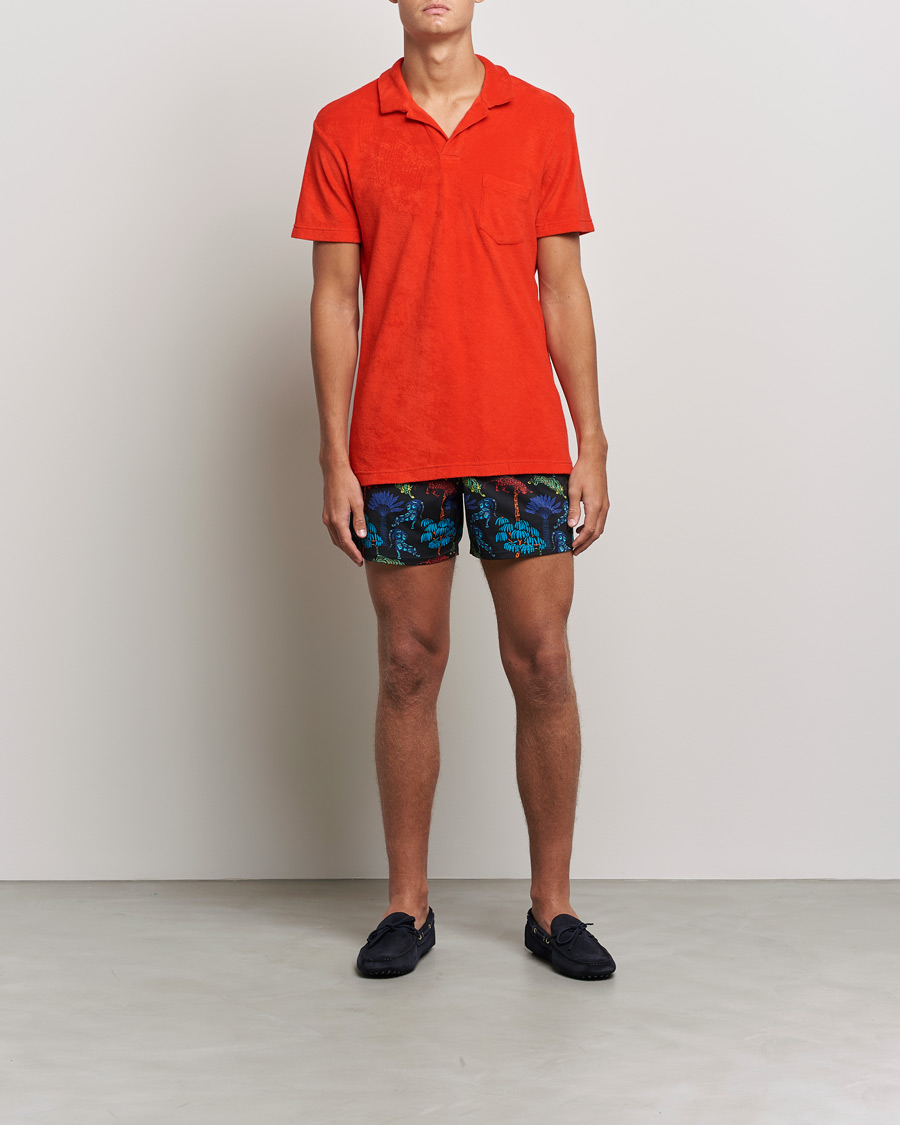 Mies | Pikeet | Orlebar Brown | Terry Polo Summer Red