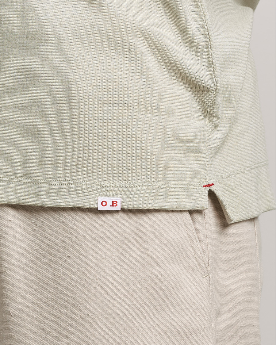Mies | T-paidat | Orlebar Brown | OB Classic Modal/Cashmere T-Shirt Parched Green
