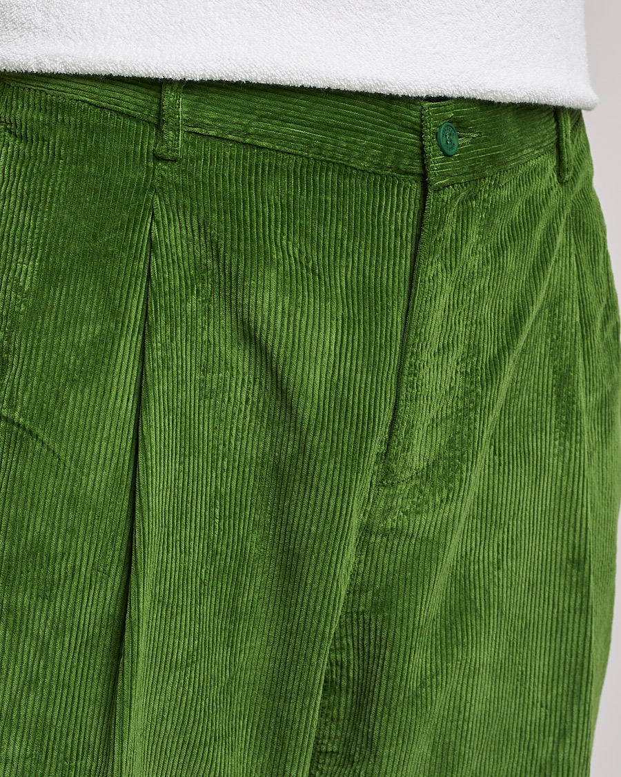 Mies | Housut | Orlebar Brown | Dunmore Cotton Cord Trousers Conifer