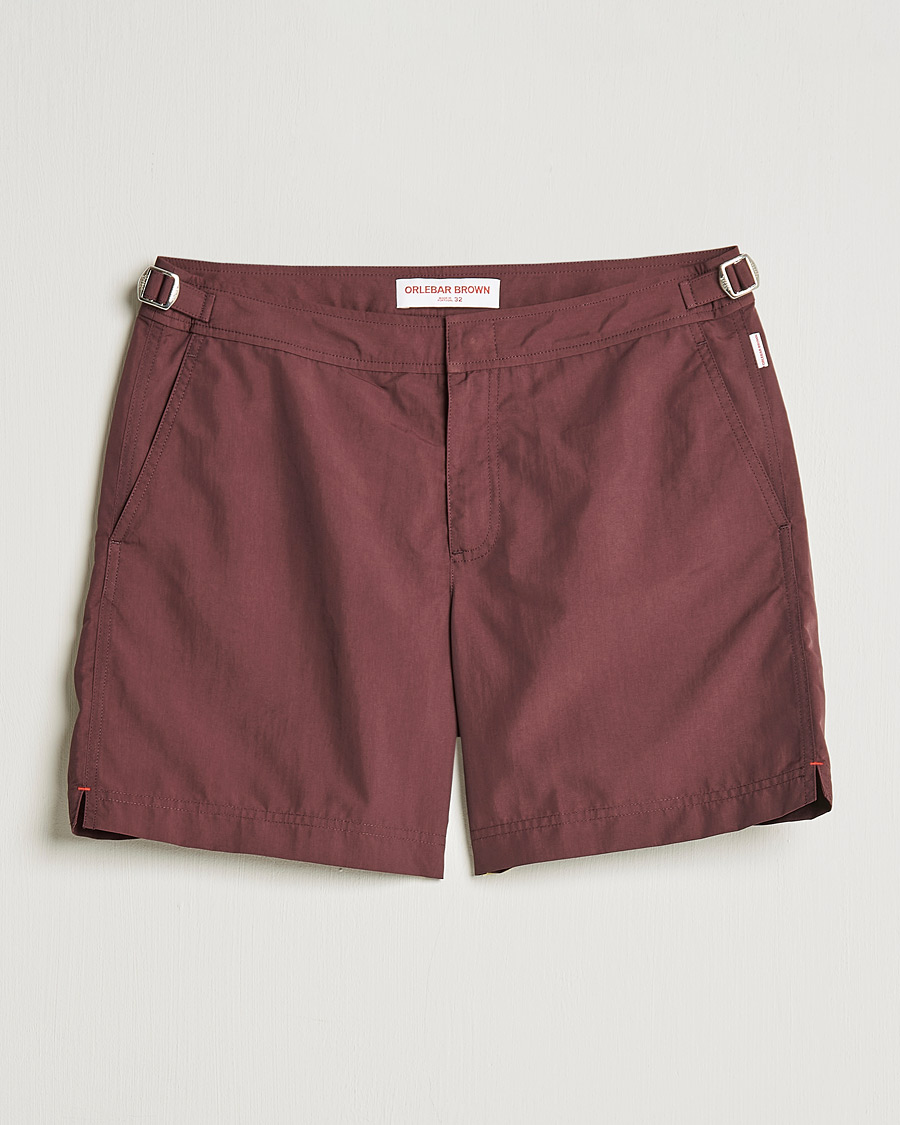 Mies | Uimahousut | Orlebar Brown | Bulldog II Medium Lenght Swim Shorts Damson