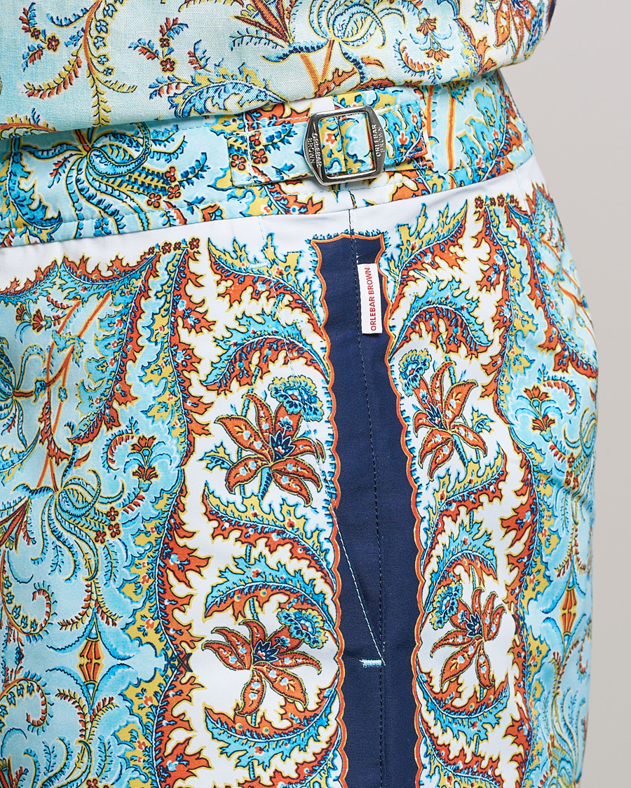 Mies | Uimahousut | Orlebar Brown | Bulldog Praire Paisley Swim Shorts Multi