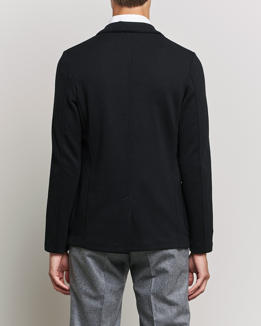 Mies | Pikkutakit | Gran Sasso | Travel Wool Knitted Jacket Black