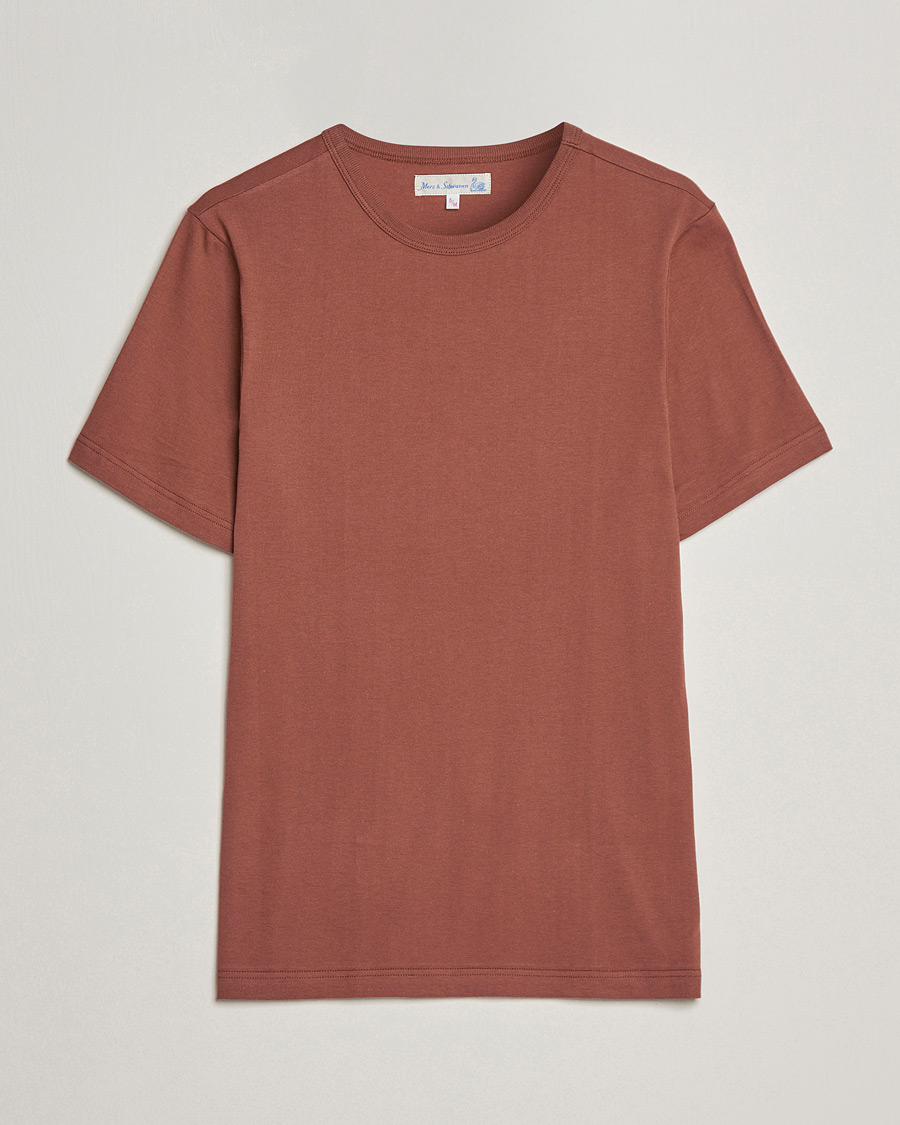 Mies | T-paidat | Merz b. Schwanen | 1950s Classic Loopwheeled Tee Tan