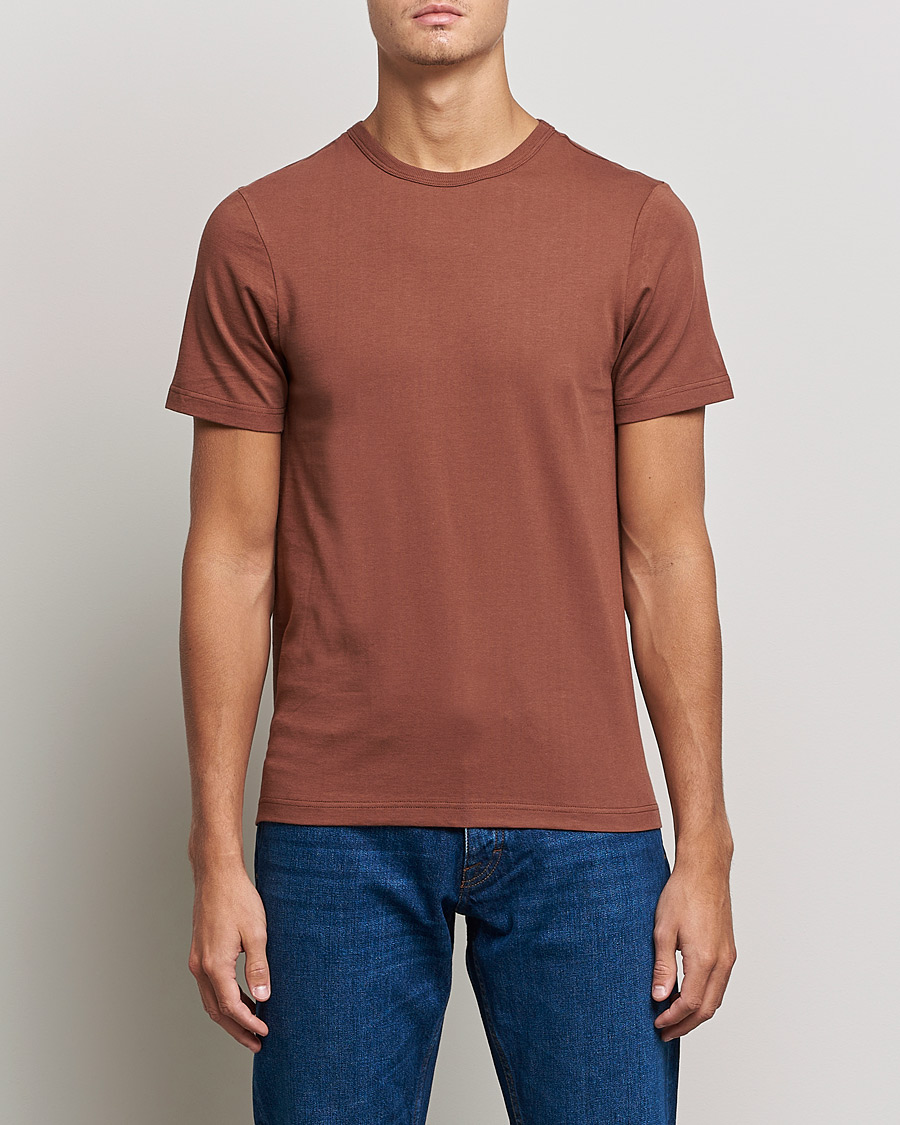 Mies | T-paidat | Merz b. Schwanen | 1950s Classic Loopwheeled Tee Tan